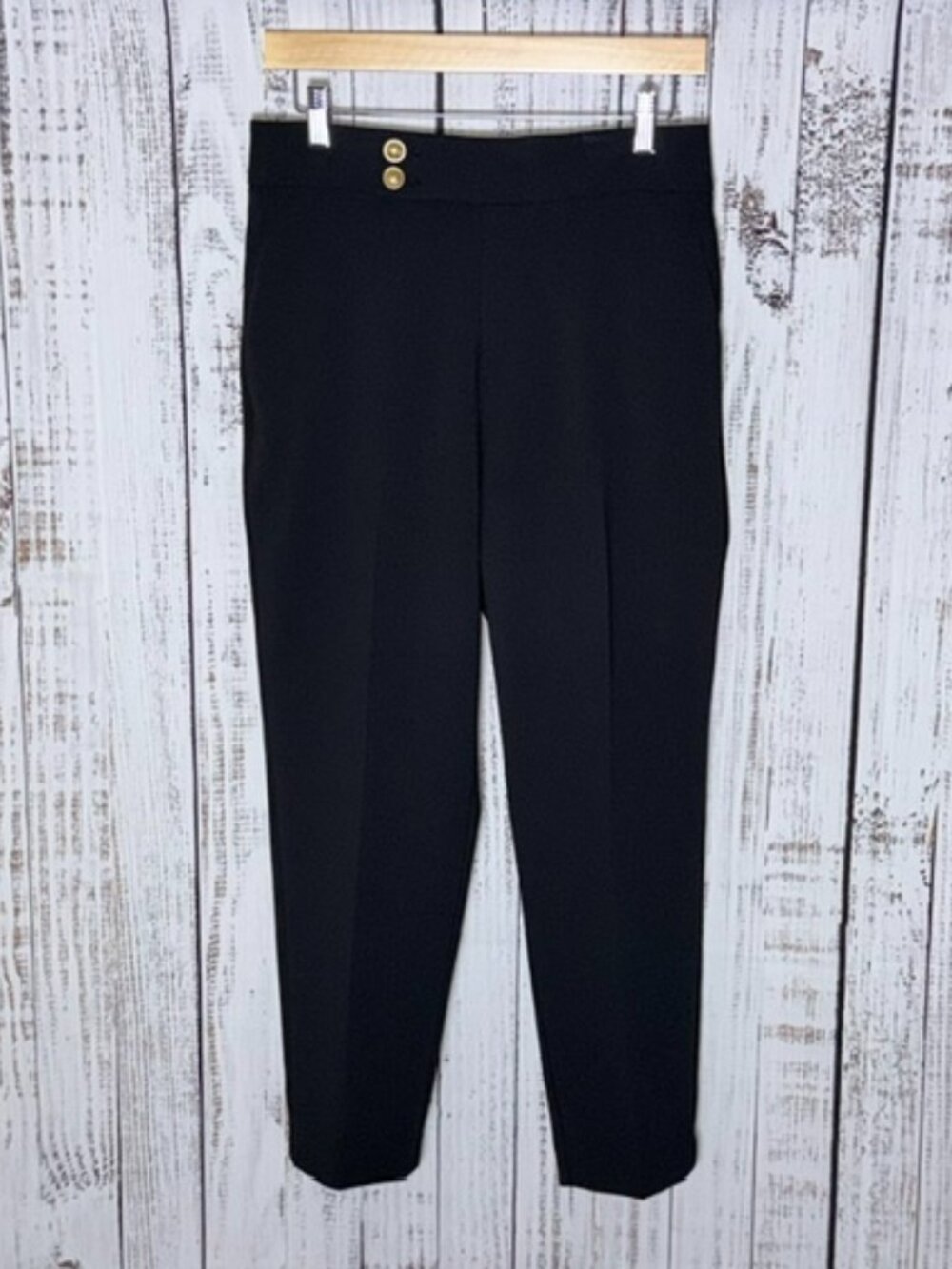 🖤I.N.C. International Concepts Slim Ankle Petite Dress Pants Black Size 6P
